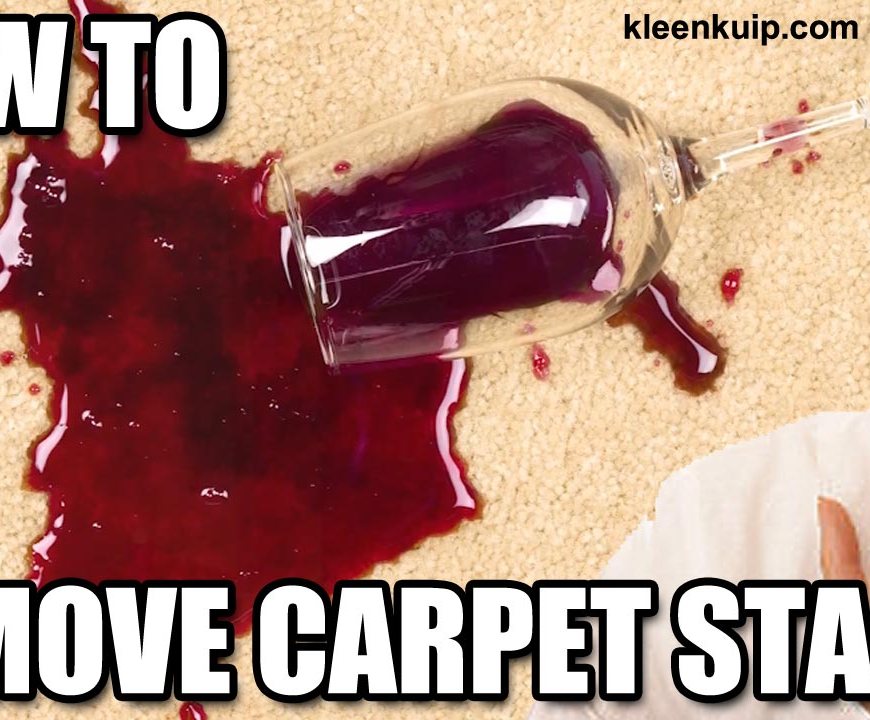 How to Remove Wine Stains from Carpet